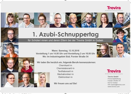1. Azubi-Schnuppertag bei Trevira