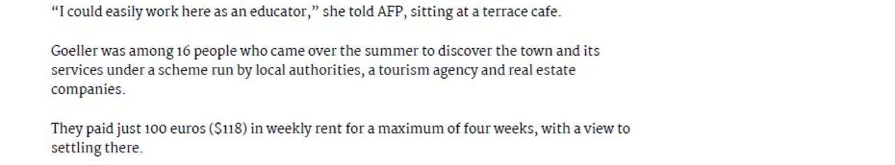 Artikel zum Probewohnen in Guben Toronto Sun