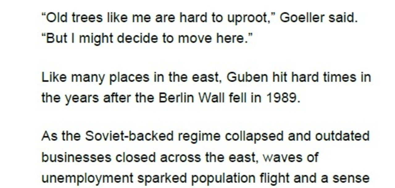 Artikel zum Probewohnen in Guben Daily Euro Times