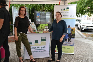 Koordinatorin und Bettina Schönfelder